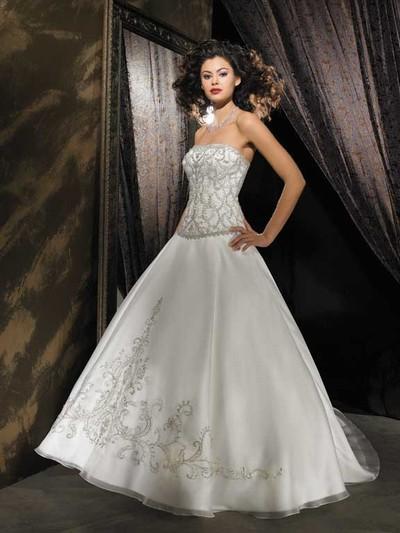 los más lindos vestidos largos para novias - paperblog