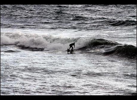 blanco y negro surf