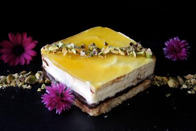 Pastelitos de limón y ganache