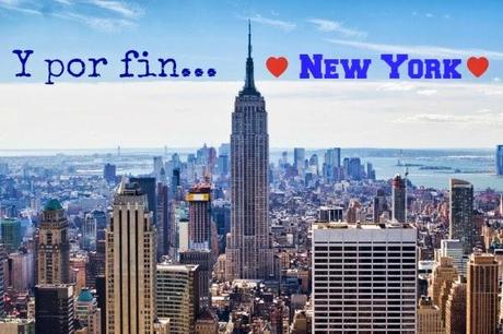 New York , New York.. Por fin!!