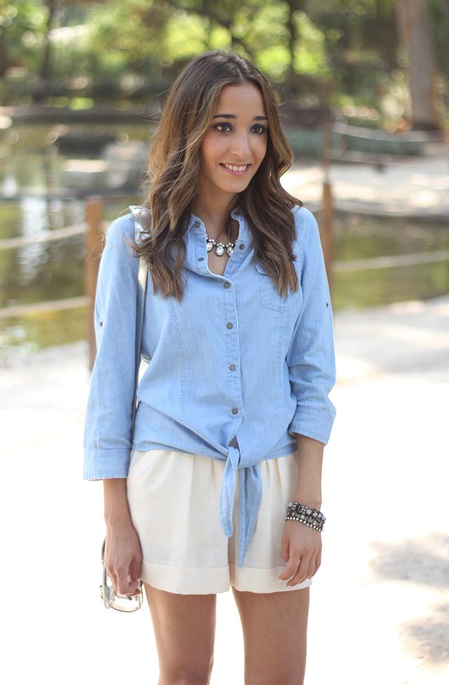 Denim Blouse