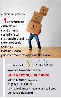 La editorial Verbum estrena local en Madrid