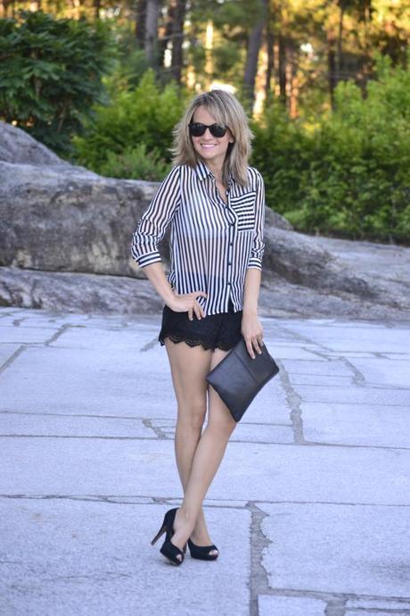Outfit Low Cost: BW Stripes