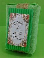 jabon de arcilla verde personalizado