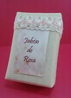 Jabón de rosa personalizado jabon de rosa personalizado