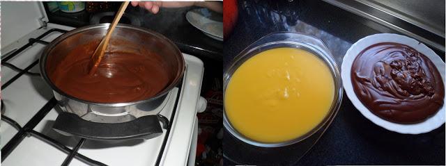 GALLETAS FRITAS RELLENAS DE CREMA Y DE CHOCOLATE