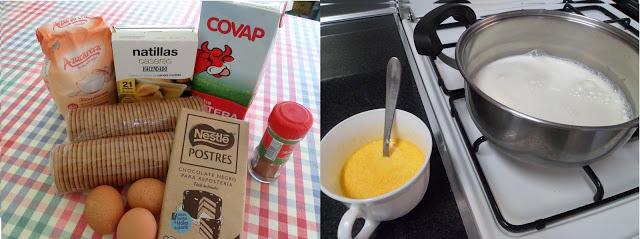 GALLETAS FRITAS RELLENAS DE CREMA Y DE CHOCOLATE