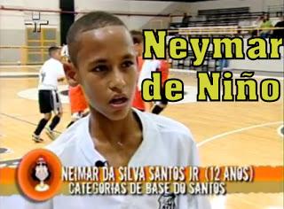 Video de Neymar cuando era niño