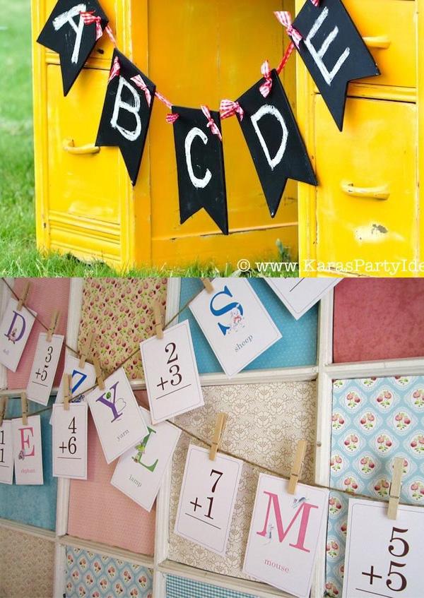 ideas para una fiesta vuelta al cole