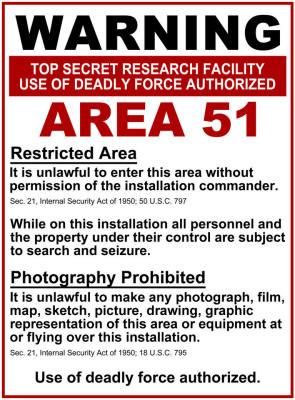 INFORMACION RESERVADA: LA C.I.A. RECONOCE EL AREA 51 AL FIN.