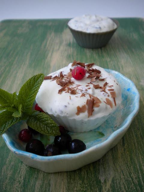 Semi helado de stracciatella