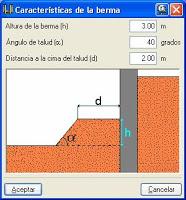 Cuidado con las bermas en los muros pantalla.
