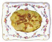 postres-Tortilla flambe al limón