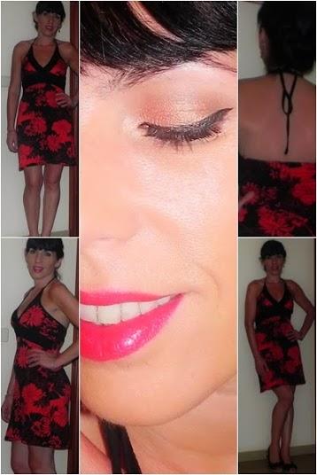 Look & outfit: Rojo y negro con aires orientales