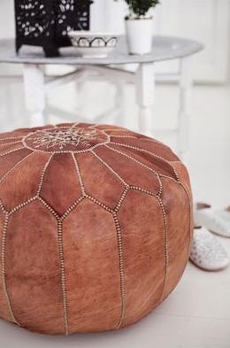 MOROCCAN OTTOMAN POUF