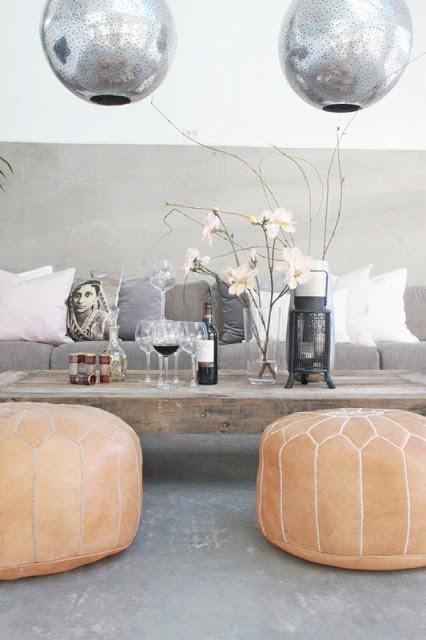 MOROCCAN OTTOMAN POUF