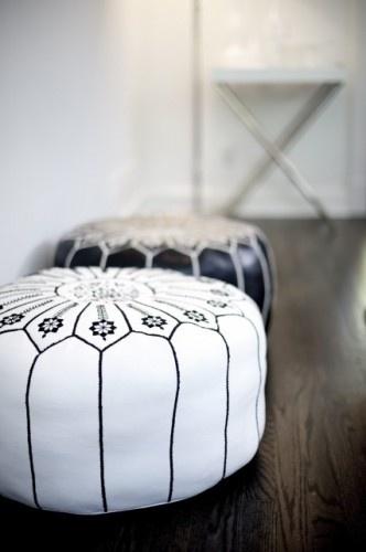 MOROCCAN OTTOMAN POUF