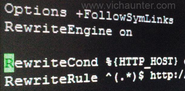 Redireccionar subdominio a carpeta con htaccess