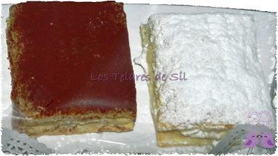 MIL HOJAS CON CREMA PASTELERA Y FRESAS