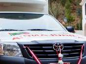 Distrito tomas cuenta moderna ambulancia equipada...