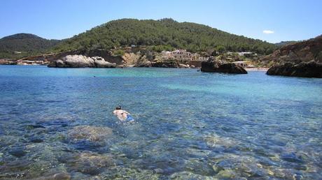 Snorkel por Ibiza con Kit de aletas, tubo y gafas de Decathlon!!