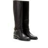 Balenciaga leather boots What to wear... on a rainy day