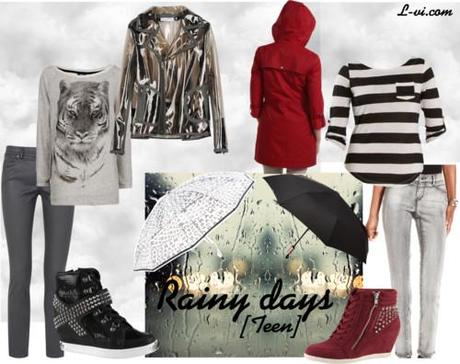 What to wear on a rainy day [Teens]