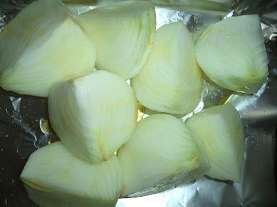 Cebollas Asadas Cebollas Asadas