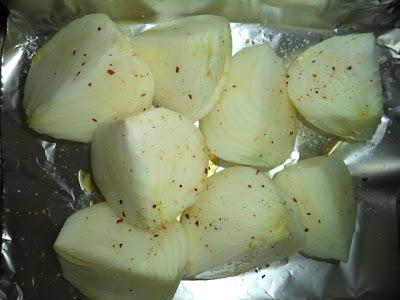 Cebollas Asadas Cebollas Asadas