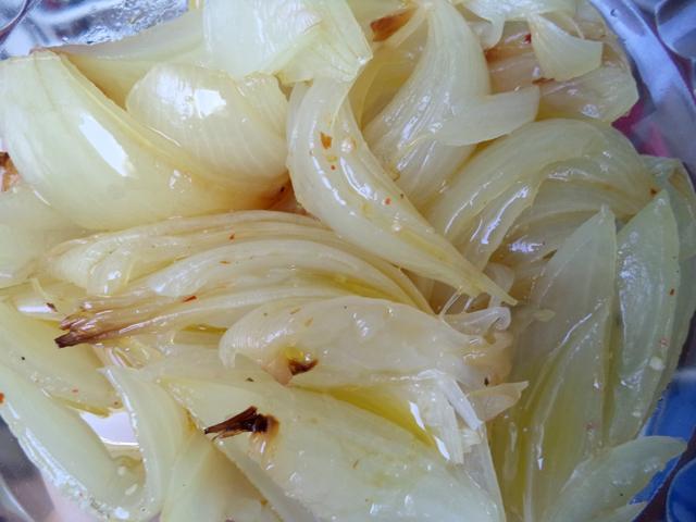 Cebollas Asadas