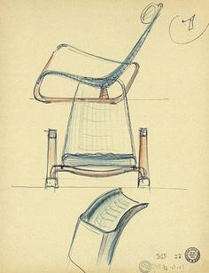 Cité Lounge Chair, Jean Prouvé, 1930