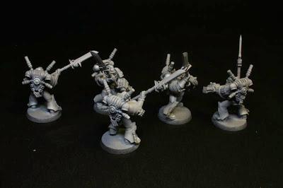 Azul gris en la escuadra interceptora