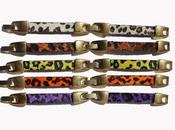 último! Pulseras estampado animal print