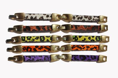 ¡Lo último! Pulseras con estampado animal print