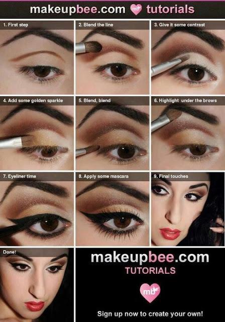 ♥ Tutoriales Make-Up súper bonitos.