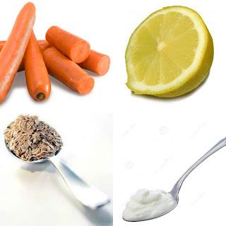 ♥ Macarilla de avena, apta para pieles grasas.