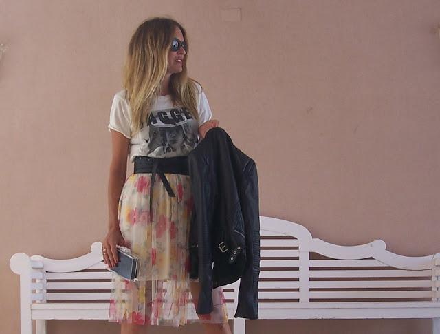 Print Floral + Rock