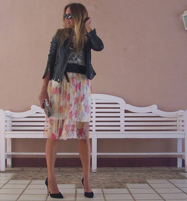 Print Floral + Rock