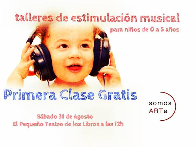 Talleres de estimulación musical para niños