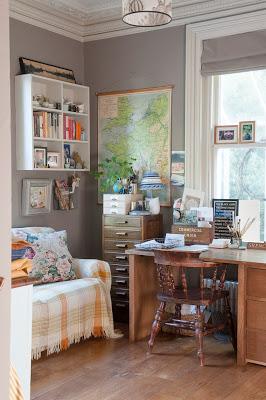 Home Offices y el Espacio de Hobbies, Rusticos