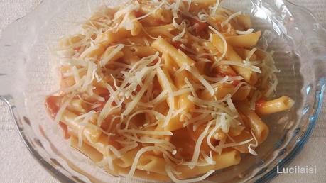Macarrones con tomate