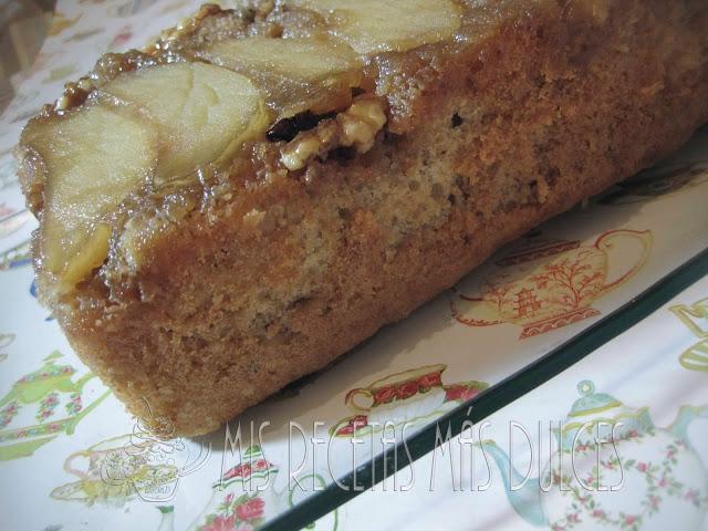 TARTA  JUGOSA DE MANZANA, CANELA Y NUECES