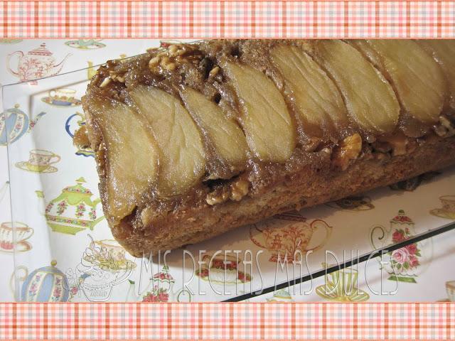 TARTA  JUGOSA DE MANZANA, CANELA Y NUECES