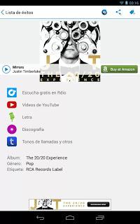 Shazam Encore apk v 4.0.0 , identifica lo que escuchas en tu dispositivo Android