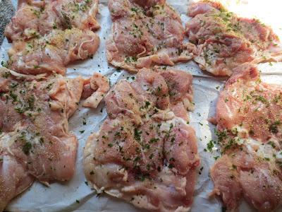 Contramuslos rellenos a la cerveza (O pechugas)