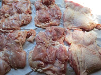 Contramuslos rellenos a la cerveza (O pechugas)