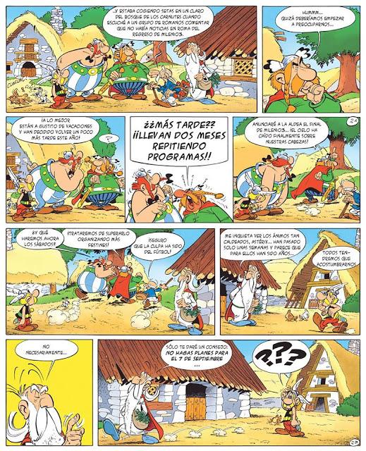 Asterix y Obelix con Milenio 3(Humor)