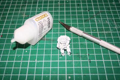 Segundo explorador de los marines espaciales montado