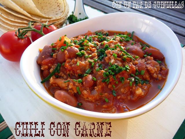 Chili con carne (Reto el Asalta Blogs)