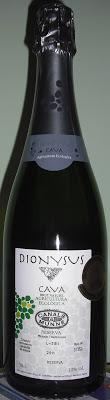 Cava Dionysus 2011 Brut Nature Reserva, de Canals i Munne